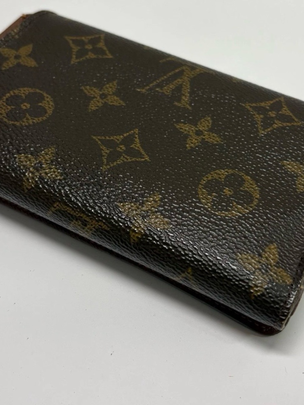 Louis Vuitton Monogram Canvas Brown & Gold Snap Wallet - Picture 7 of 9